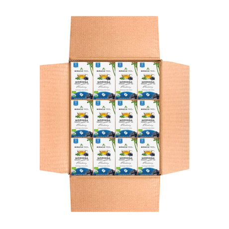 Organic Moringa Tea, Blueberry