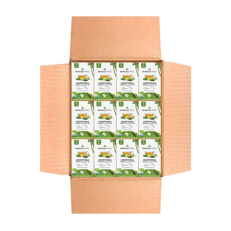 Organic Moringa Tea, Green Tea