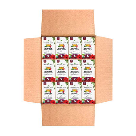 Organic Moringa Tea, Hibiscus