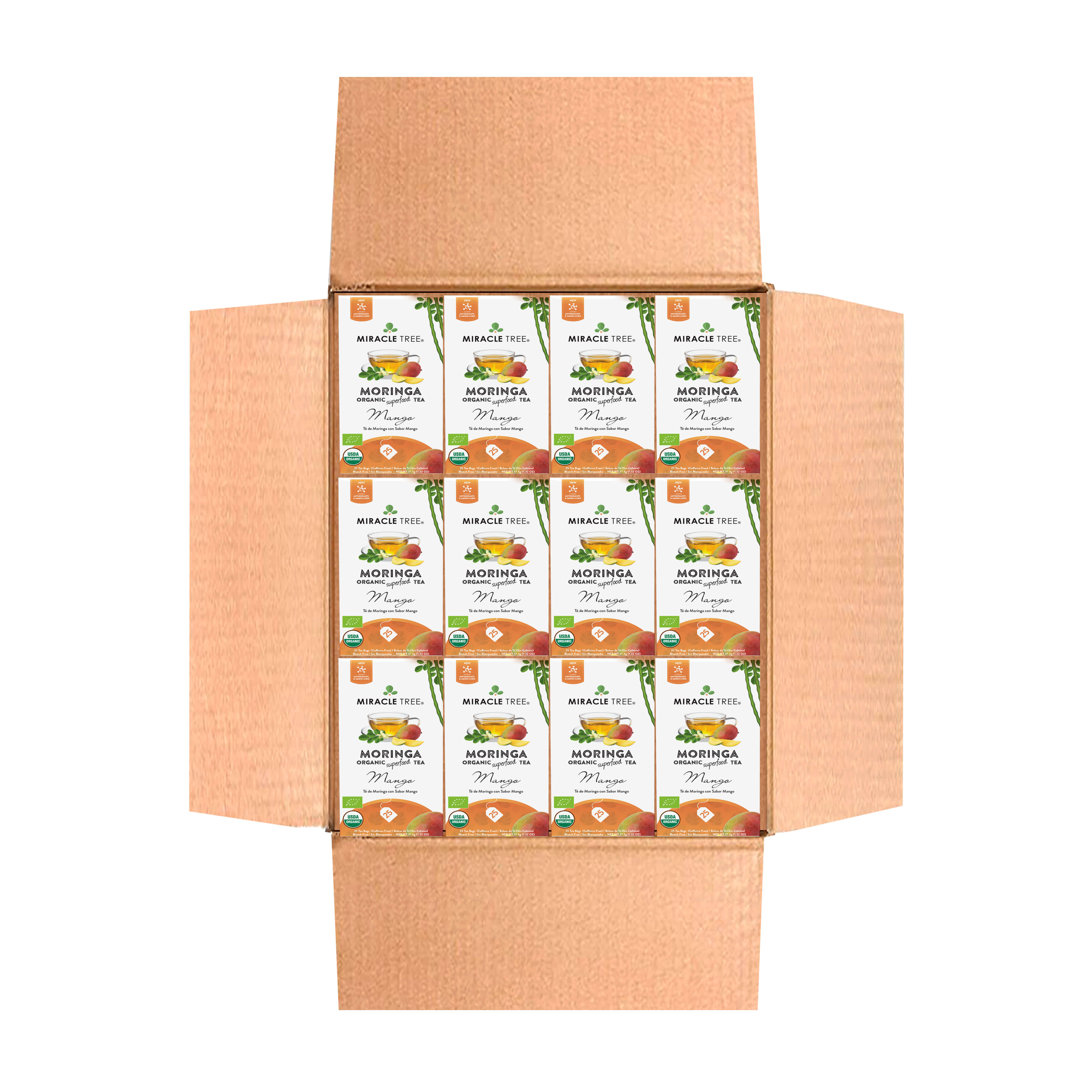Organic Moringa Tea, Mango