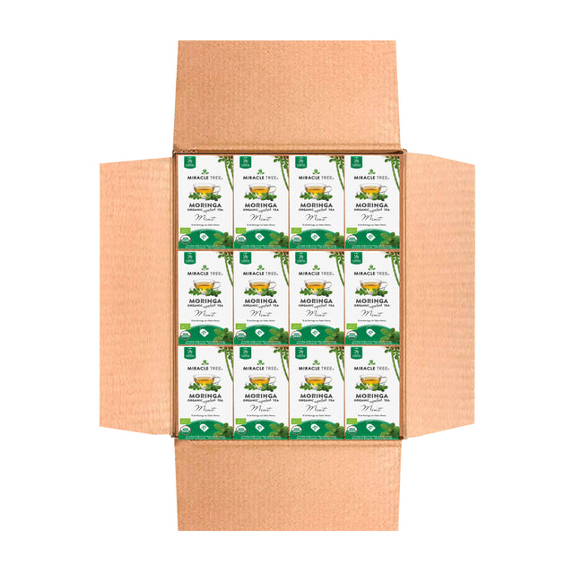 Organic Moringa Tea, Mint