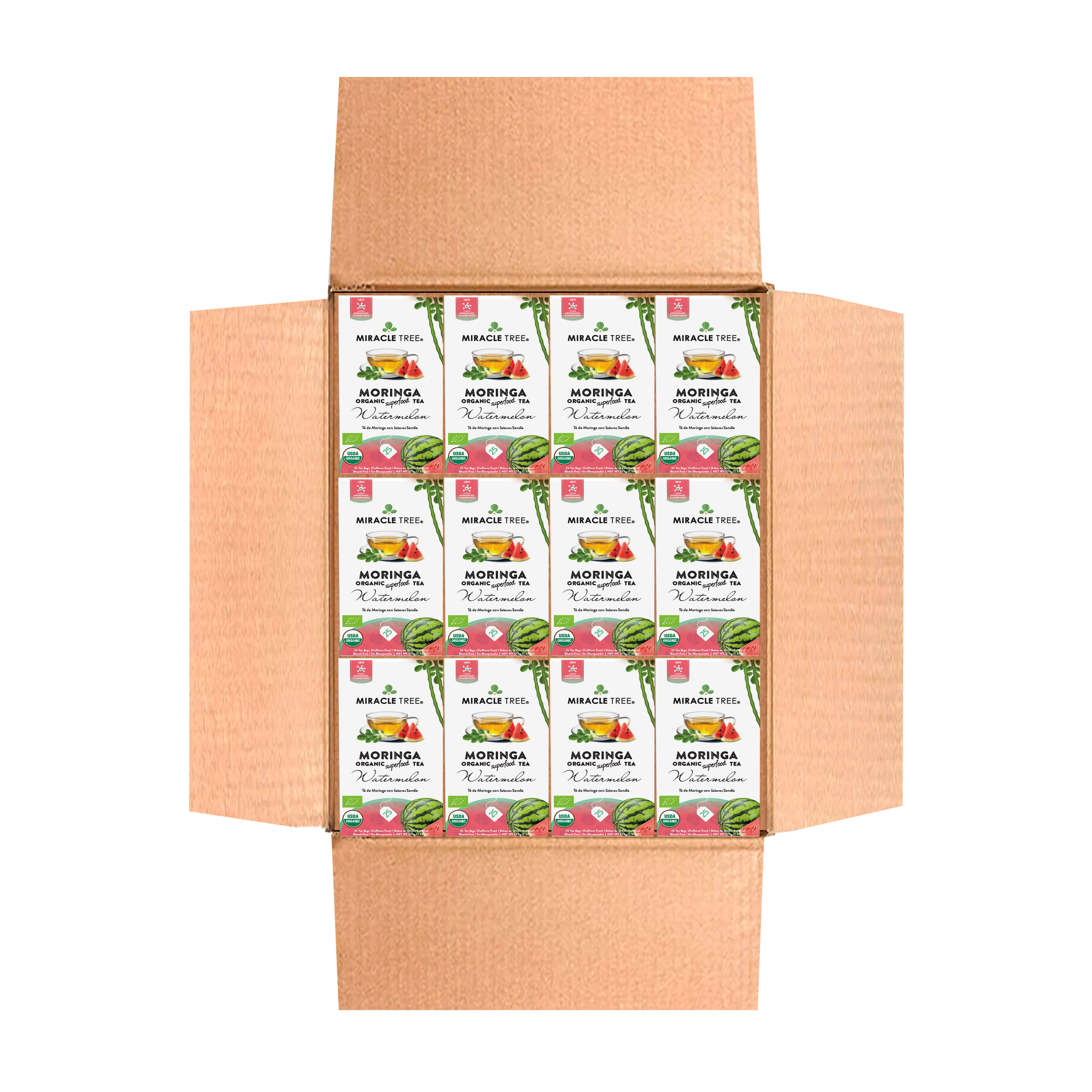 Organic Moringa Tea, Watermelon