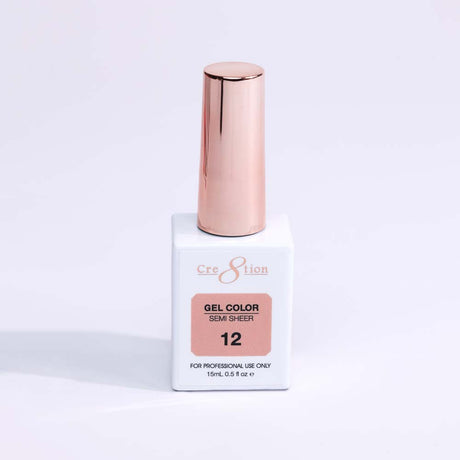 Cre8tion Gel Collection- Semi Sheer Gel Color 0.5 oz
