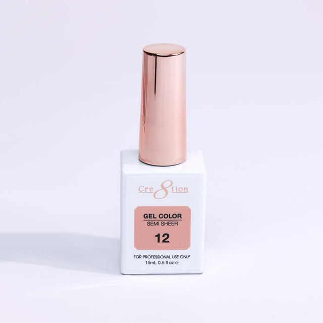 Cre8tion Gel Collection- Semi Sheer Gel Color 0.5 oz