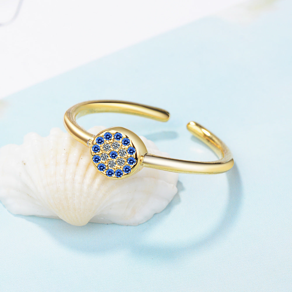 Beautiful Turkish Evil Eye Ring