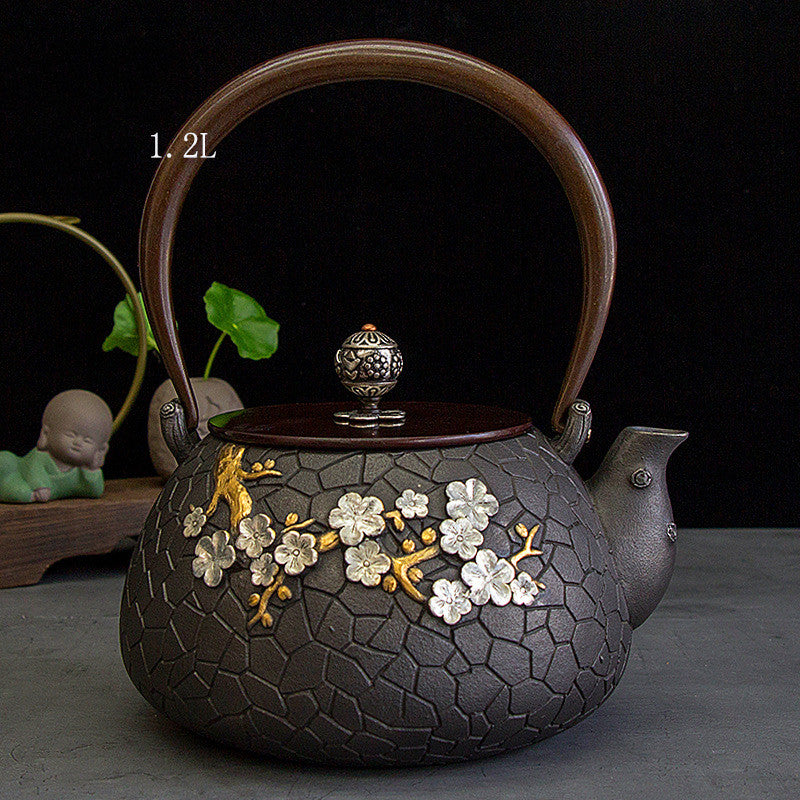 Japanese Handmade Cast Iron Teapot