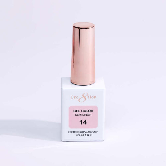 Cre8tion Gel Collection- Semi Sheer Gel Color 0.5 oz