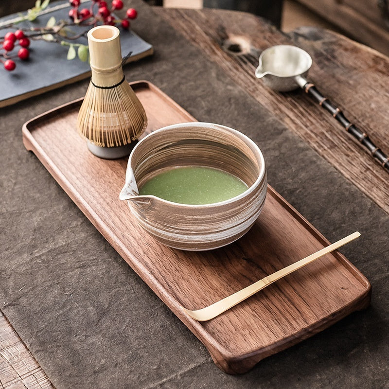 Japanese Ceramic Matcha Tea Bowl Japanese Tea Set Whisk Bamboo Matcha Brush Tea Ceremony Zen