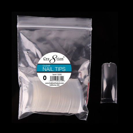 Nail False Tip Bag Clear 5,000pcs