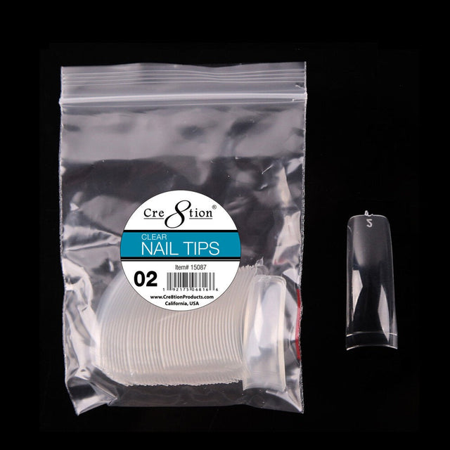 Nail False Tip Bag Natural 5,000pcs