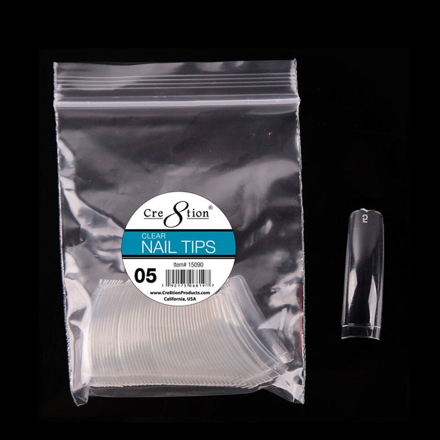 Nail False Tip Bag Natural 5,000pcs