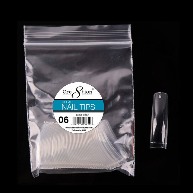 Nail False Tip Bag Natural 5,000pcs