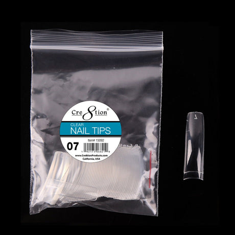 Nail False Tip Bag Clear 5,000pcs