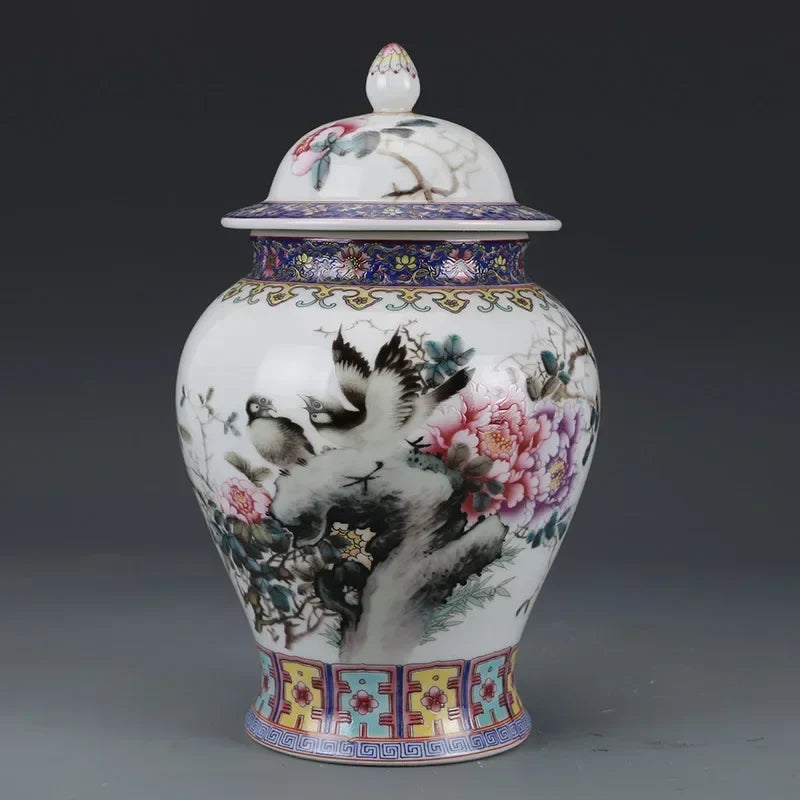 Qing-Style Chinese Ginger Jars