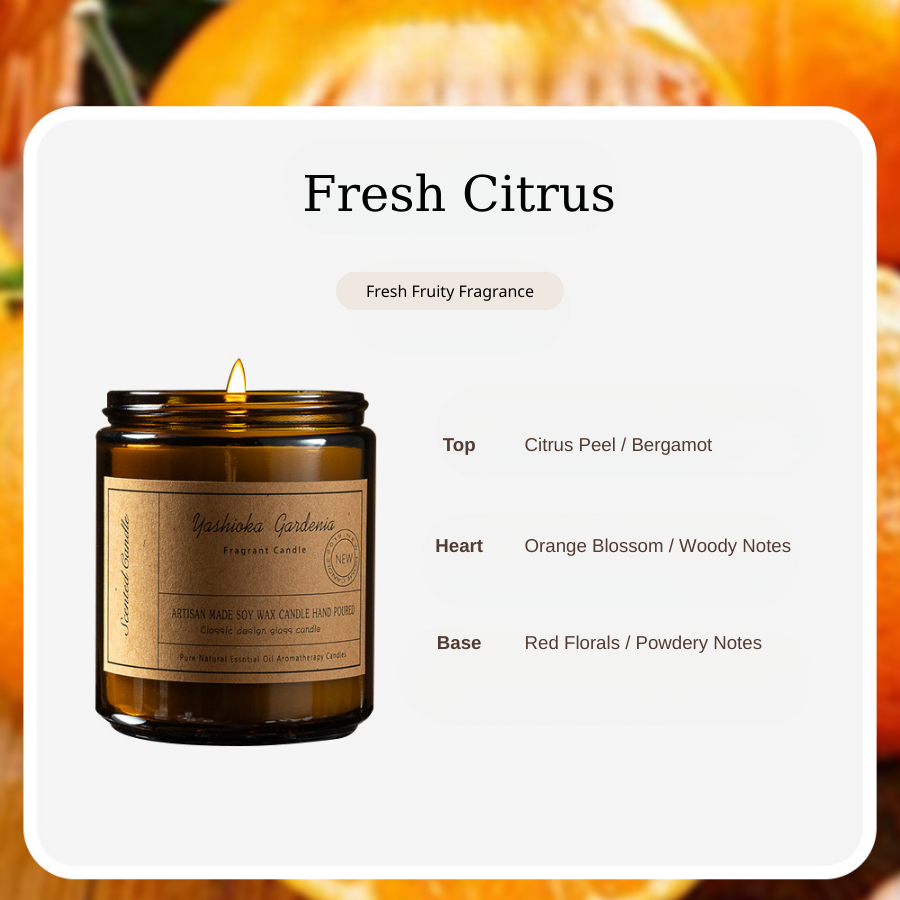 Cream / Palm Candle Fragrance Essential-Oil-Inspired Scented Candle, Low-Smoke Soy Wax Blend, High-End Aromatic Souvenir Candle for Home Décor, Gifting & Everyday Ambience