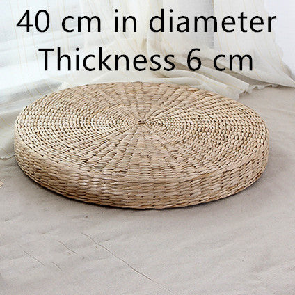 Tatami Straw Woven Meditation Cushion