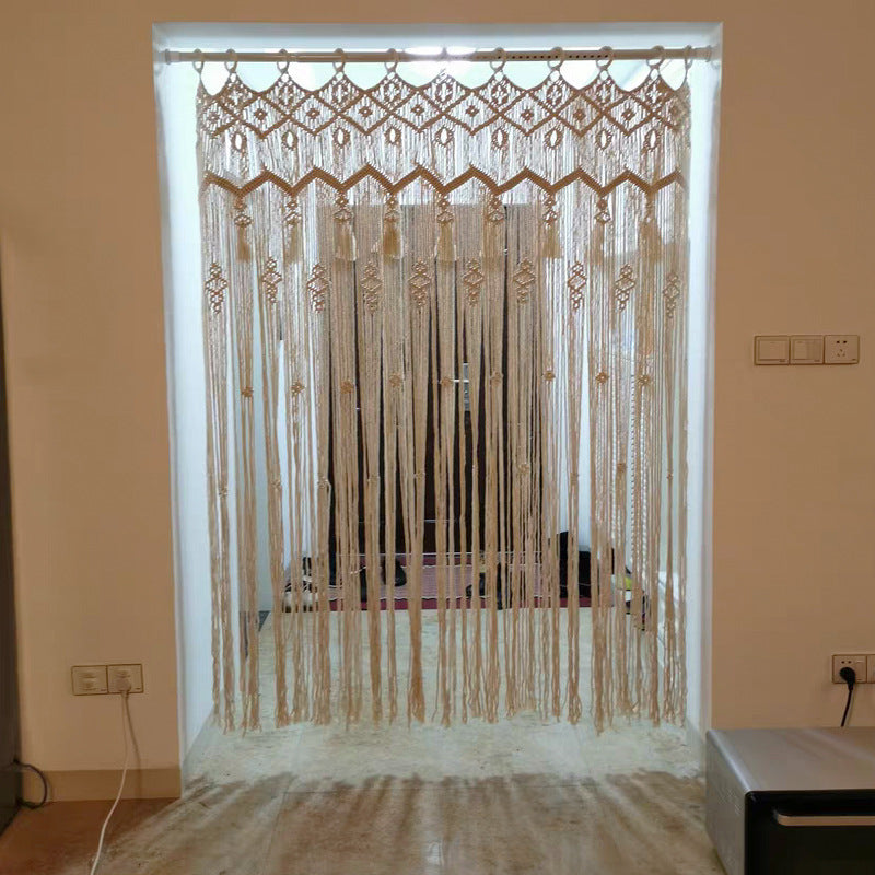 Hand-Woven Curtain Tapestry