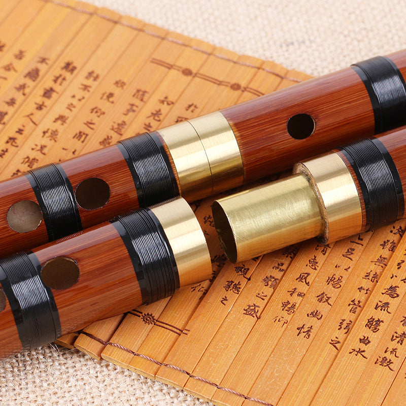Professional Bamboo Dizi Flute (Keys C, D, E, F, G)