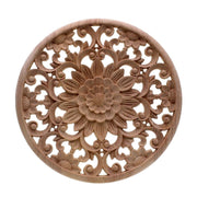 VZLX Rubber and Wood Carved Applique for Furniture
