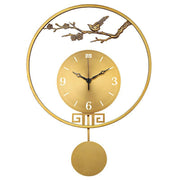 Chinese Large Decorative Wall Clock for Living Area