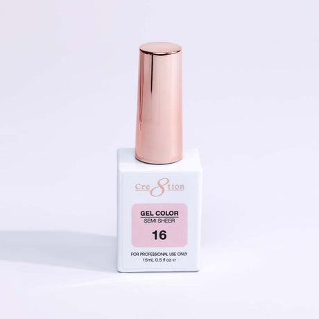 Cre8tion Gel Collection- Semi Sheer Gel Color 0.5 oz