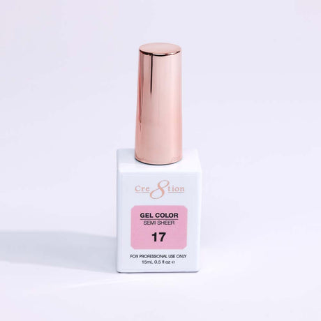 Cre8tion Gel Collection- Semi Sheer Gel Color 0.5 oz