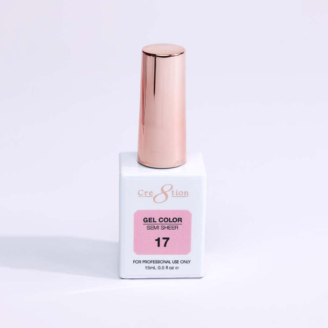 Cre8tion Gel Collection- Semi Sheer Gel Color 0.5 oz