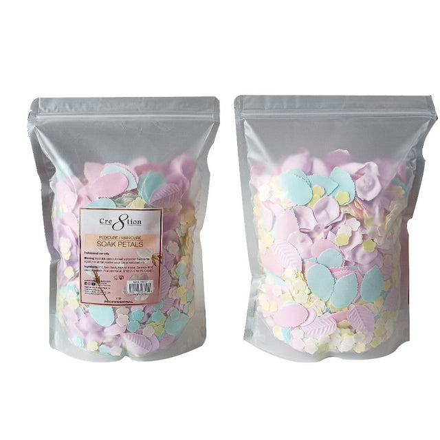 Pastel Pedicure Soak Petal in Bag 1lb