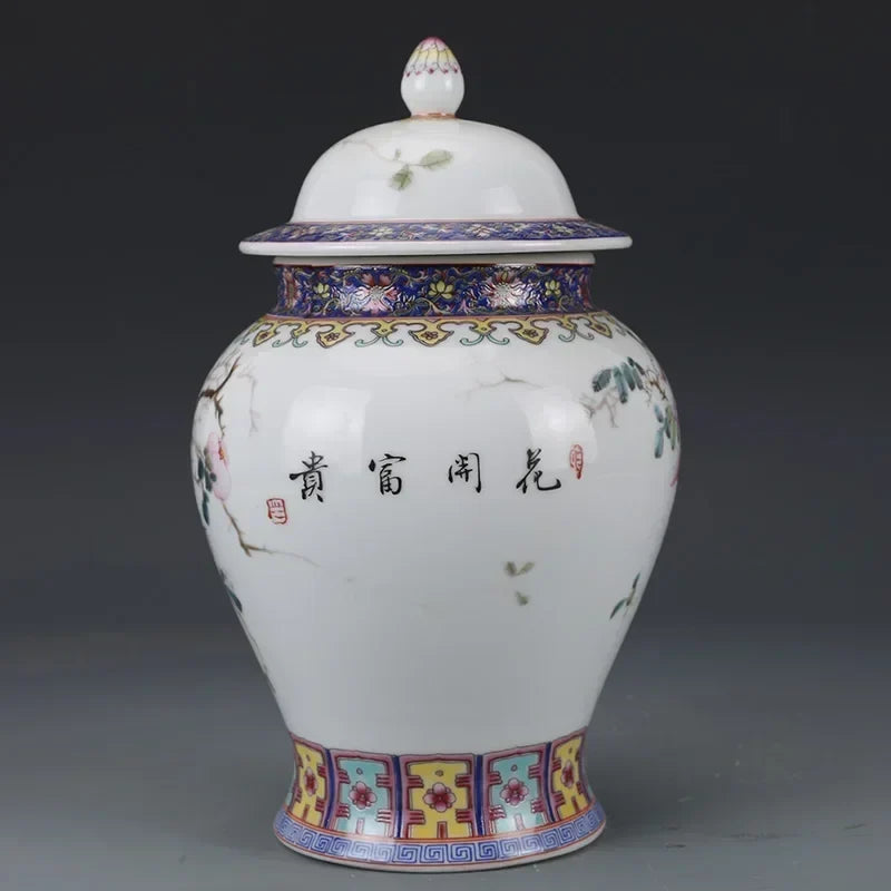 Qing-Style Chinese Ginger Jars