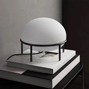 Simple Japanese Style Bedside Glass Lamp