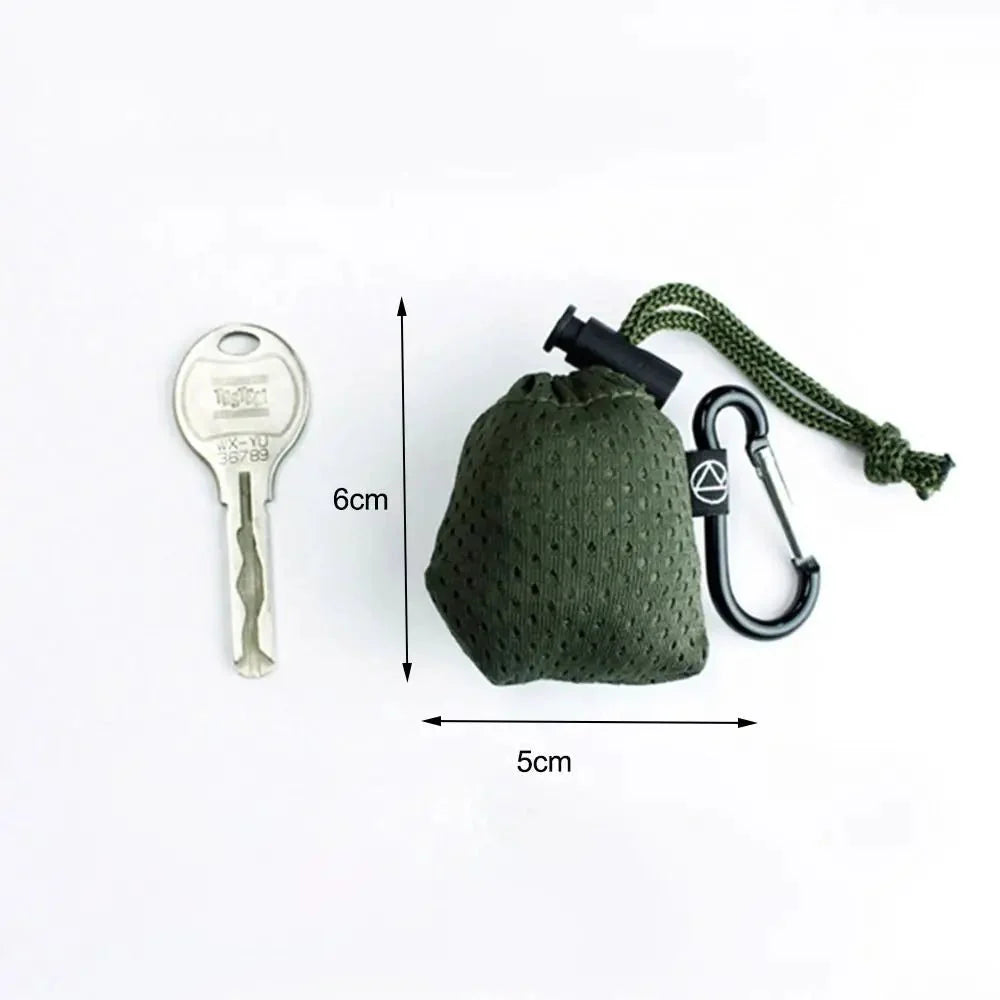 1pc Folding Shopping Bag Waterproof Ultra-light Reusable