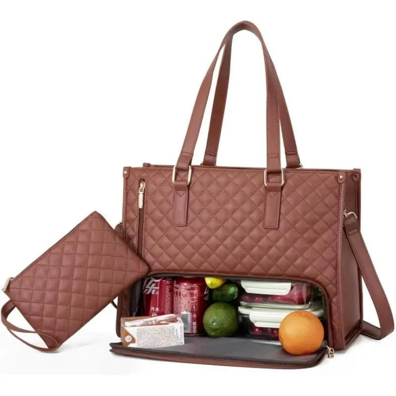 2-in-1 Insulated Lunch Bag for Multi Purpose