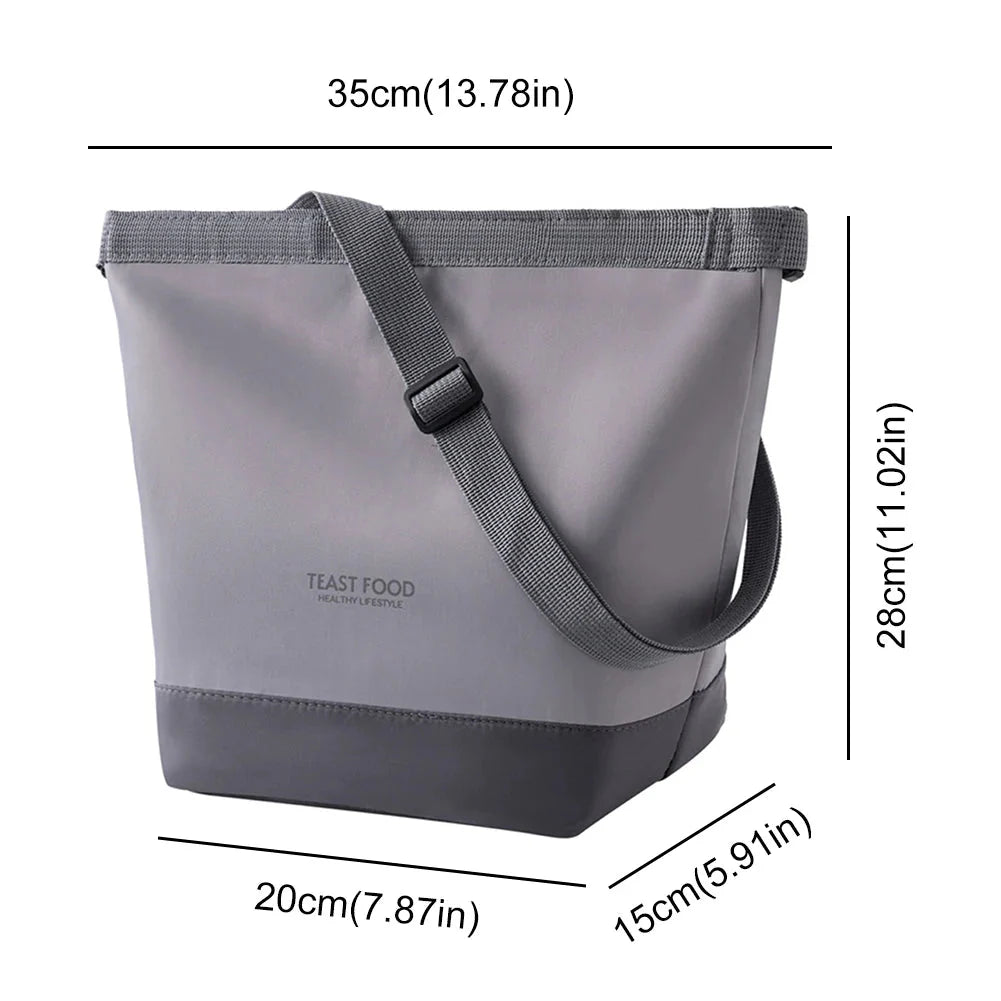2-in-1 Insulated Lunch Bag for Multi Purpose