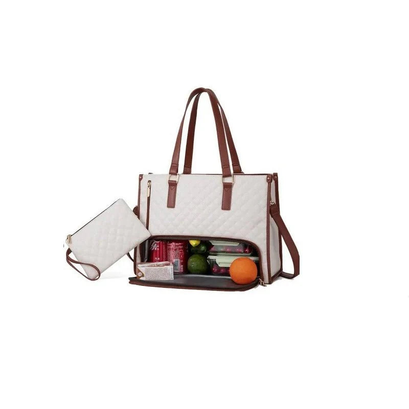 2-in-1 Insulated Lunch Bag for Multi Purpose