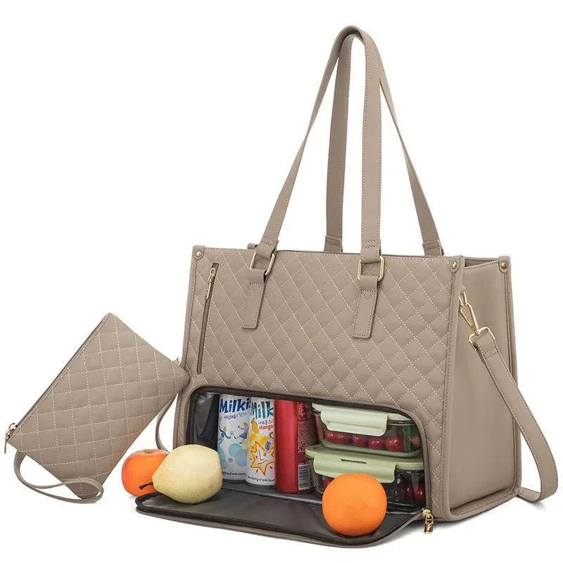 2-in-1 Insulated Lunch Bag for Multi Purpose
