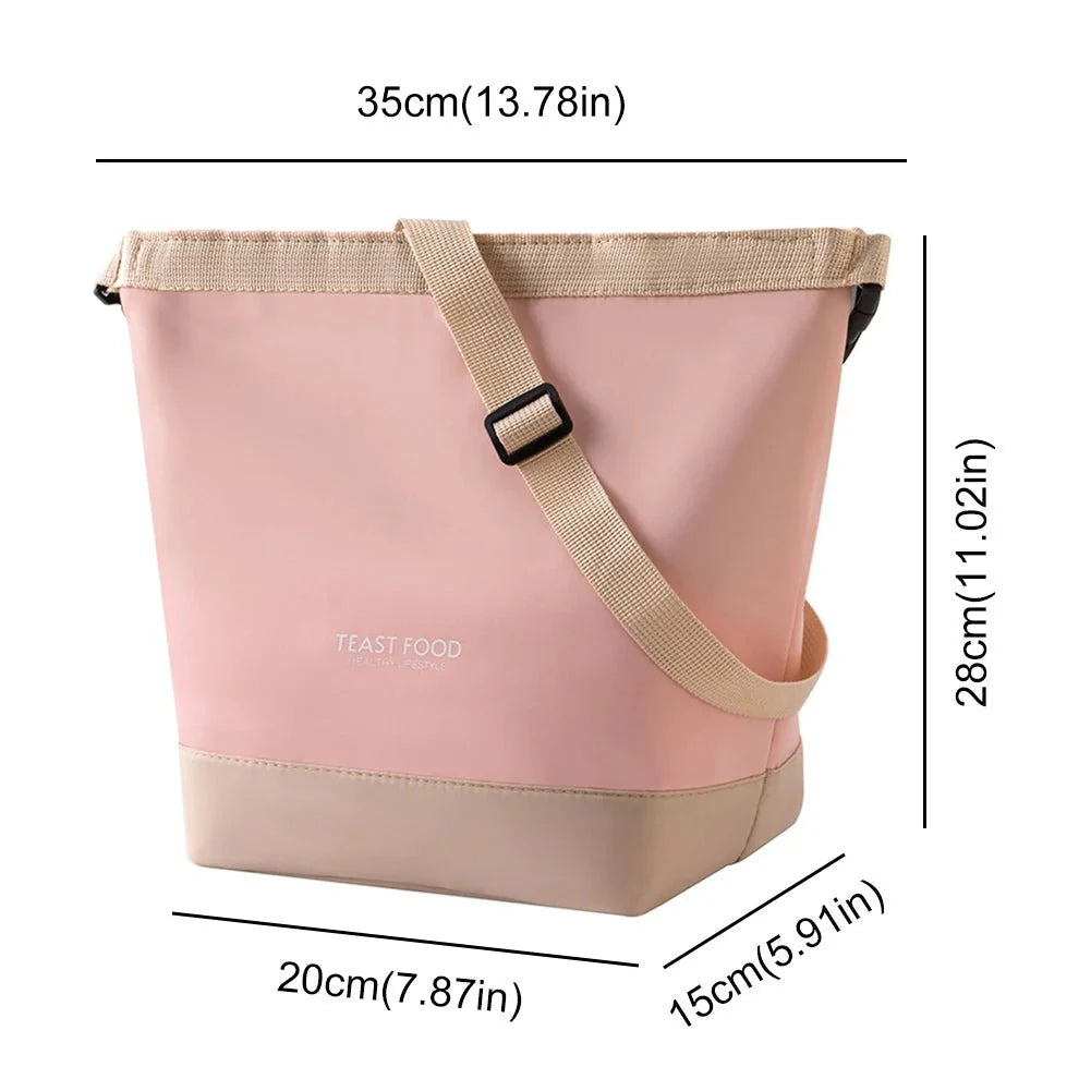 2-in-1 Insulated Lunch Bag for Multi Purpose