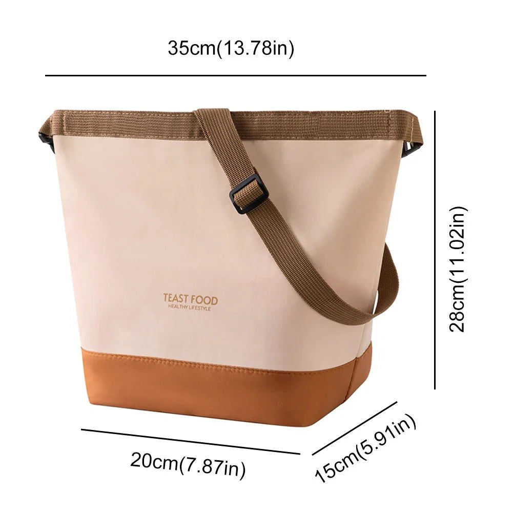 2-in-1 Insulated Lunch Bag for Multi Purpose