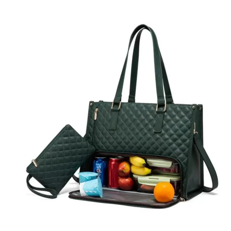 2-in-1 Insulated Lunch Bag for Multi Purpose