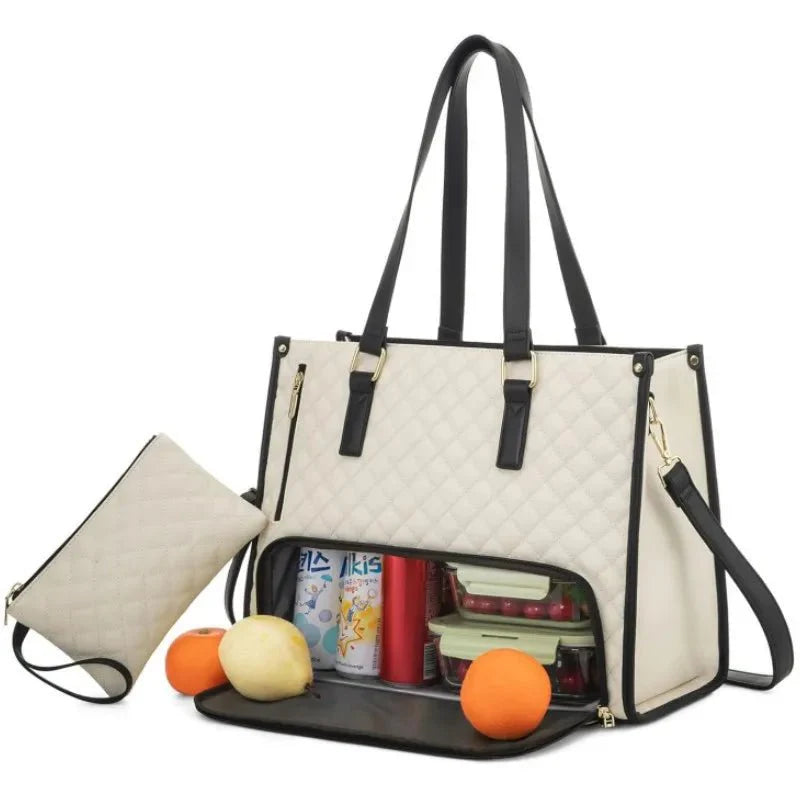 2-in-1 Insulated Lunch Bag for Multi Purpose