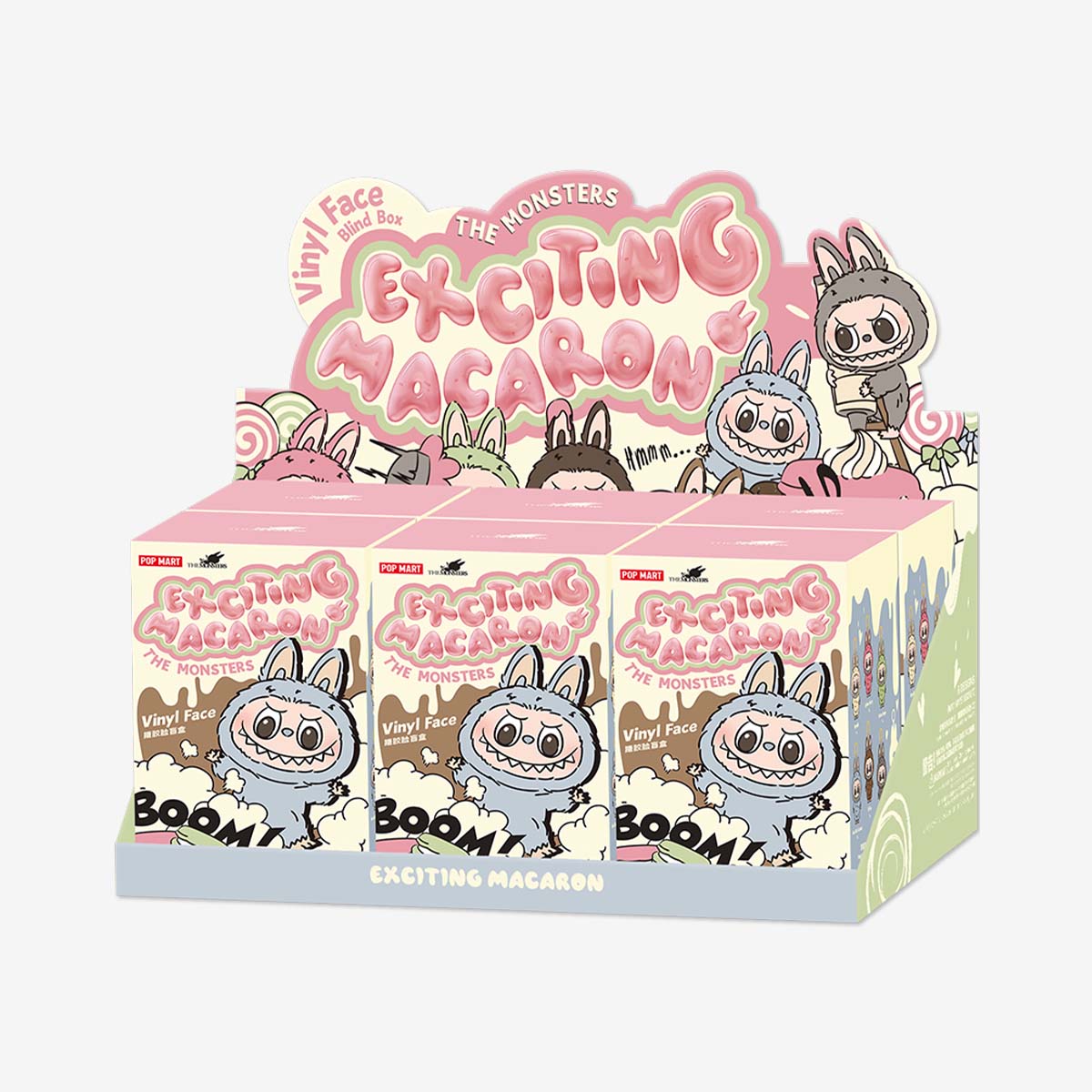 THE MONSTERS - Exciting Macaron Vinyl Face Blind Box – Trendoli