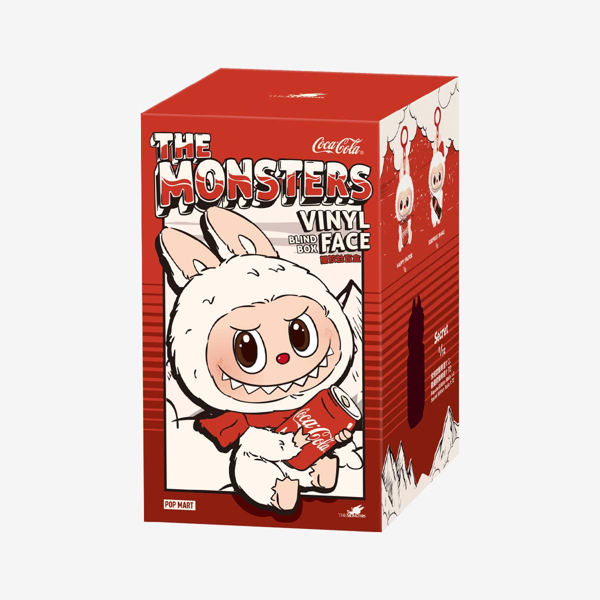 Coca-Cola THE MONSTERS popmart2体 POPMART THE MONSTERS COCA-COLA SERIES-Vinyl Face Blind Box