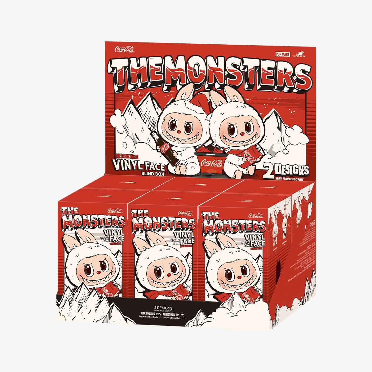 Coca-Cola The Monsters Vinyl Face 3体セット THE MONSTERS - Coca-Cola Series Vinyl Face Blind Box – Trendoli
