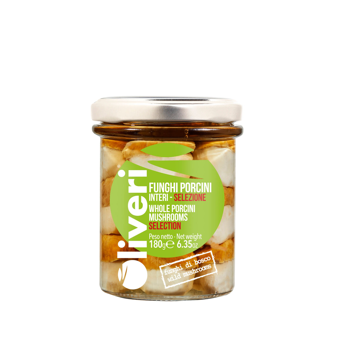 Whole Porcini Mushrooms – Premium Selection (Funghi Porcini Interi Selezione)