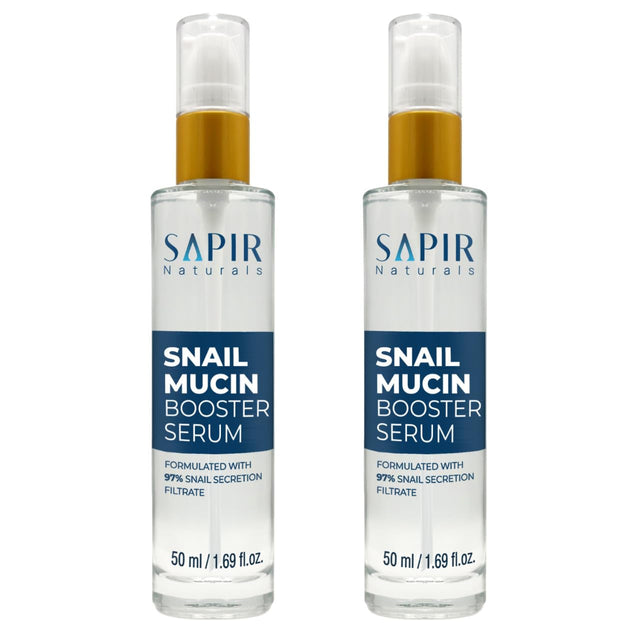 ail Mucin Serum Repair Booster Serum 50Ml - Formulated with 97% ail Secretion Filtrate - Facial Skin Care Products Face Serum for Women with Hyaluronic Acid - anti Aging Serum - (2 Pack)