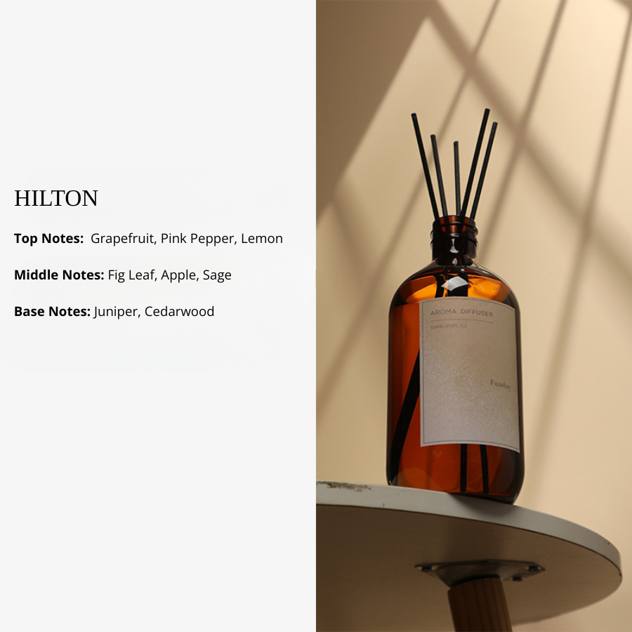 New Household Fragrance Refill Liquid 500ml Large Bottle, Indoor Flameless Fragrance Diffuser Refill with Rattan Sticks, Home Fragrance Ornaments and Aroma Diffuser Scents