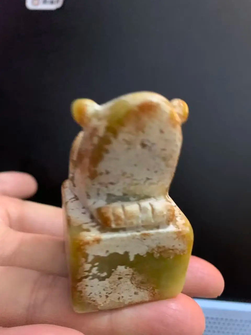 HeTian Jade Fish Statue – Han Dynasty Style