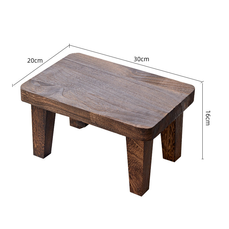 Japanese-style Solid Wood Stool