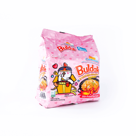 Samyang Buldak Spicy Ramen, Hot Chicken Ramen,  1 Bag with 5 Pack