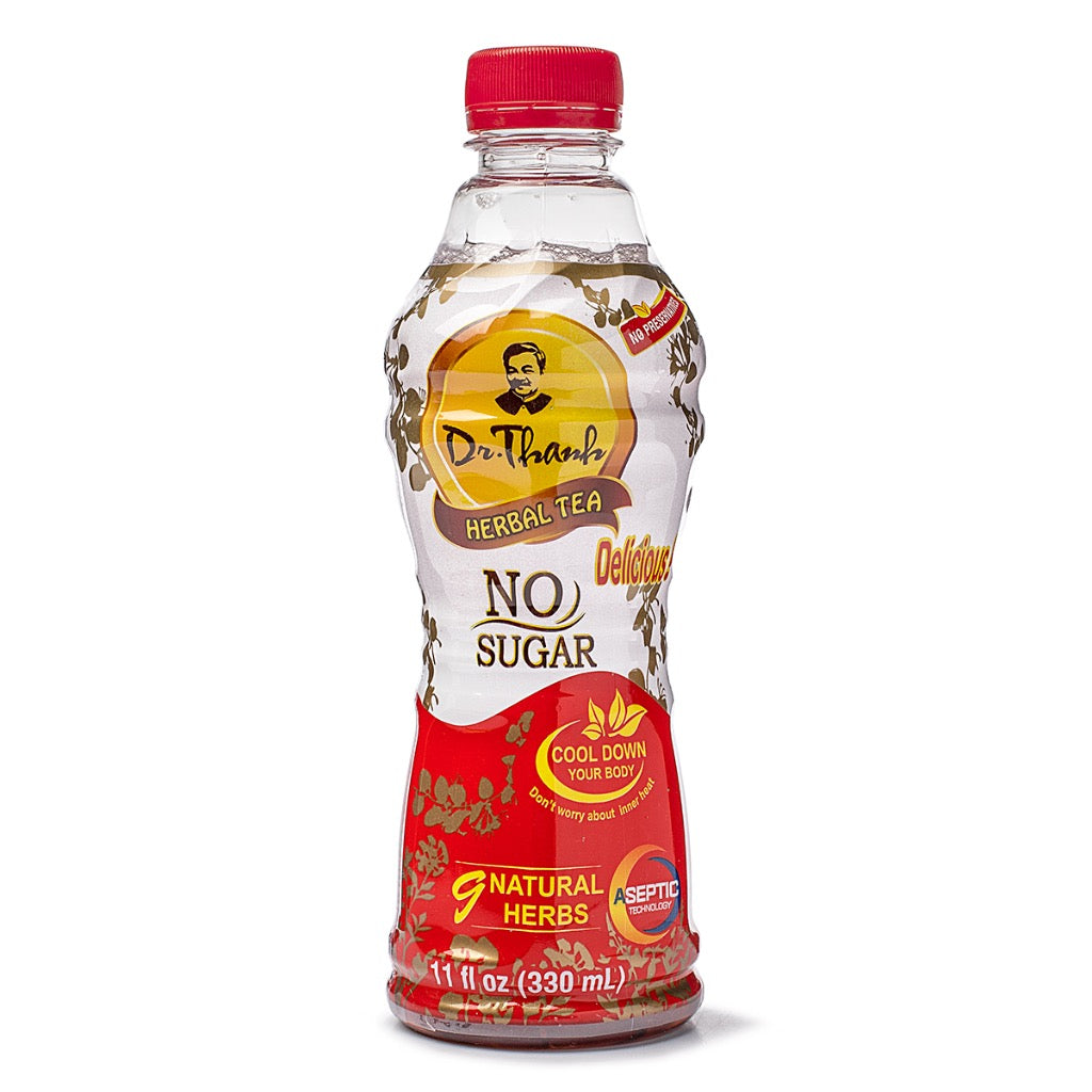 Dr. Thanh Herbal Tea No Sugar Added / Tra Dr. Thanh Khong Duong 11 Fl Oz