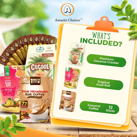 Amazin Choices Vietnamese Flavor Snack And Coffee Bundle 3 Items